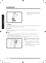 Preview for 16 page of Samsung WA85N6750B Series User Manual