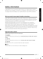 Preview for 3 page of Samsung WA85R56350BW User Manual