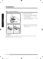 Preview for 14 page of Samsung WA85R56350BW User Manual