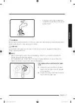 Preview for 17 page of Samsung WA85R56350BW User Manual