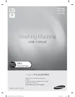 Preview for 1 page of Samsung WA90F5S4 User Manual