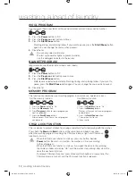 Предварительный просмотр 12 страницы Samsung WA90GP User Manual