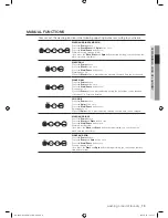 Предварительный просмотр 15 страницы Samsung WA90GP User Manual