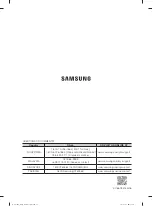 Предварительный просмотр 24 страницы Samsung WA90H4200SG User Manual