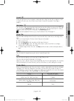 Предварительный просмотр 21 страницы Samsung WA90H7000G series User Manual