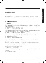 Предварительный просмотр 7 страницы Samsung WA90J573 Series User Manual