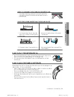 Предварительный просмотр 19 страницы Samsung WA95U7 User Manual