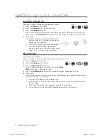 Preview for 14 page of Samsung WA95V9 User Manual