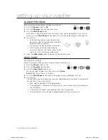 Preview for 14 page of Samsung WA95VP User Manual