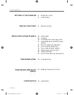 Preview for 4 page of Samsung WA95W9 User Manual