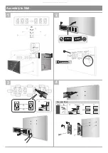 Preview for 2 page of Samsung Wall Mount Quick Setup Manual