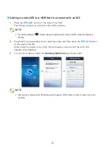 Preview for 36 page of Samsung wam351 User Manual