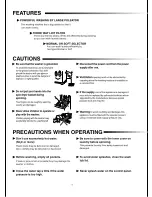 Предварительный просмотр 2 страницы Samsung Washing Machines Owner'S Instruction Manual