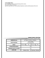 Предварительный просмотр 8 страницы Samsung Washing Machines Owner'S Instruction Manual