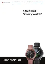 Preview for 1 page of Samsung Watch 3 User Manual