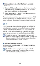 Preview for 96 page of Samsung WAVE II GT-S8530 User Manual