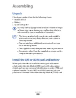 Preview for 9 page of Samsung Wave Y GT-S5380D User Manual