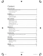 Preview for 2 page of Samsung WB09H7 series User Manual