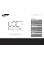 Предварительный просмотр 1 страницы Samsung WB100 User Manual