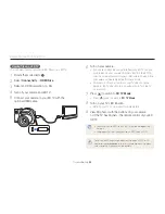 Предварительный просмотр 85 страницы Samsung WB100 User Manual