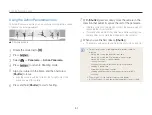 Предварительный просмотр 52 страницы Samsung WB850 User Manual