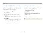 Предварительный просмотр 81 страницы Samsung WB850 User Manual