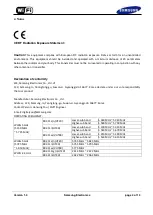 Preview for 4 page of Samsung WCA720M User Manual