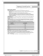 Предварительный просмотр 15 страницы Samsung WD-B1255 Series Owner'S Instructions Manual