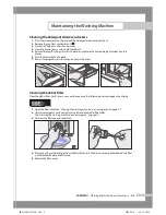 Предварительный просмотр 17 страницы Samsung WD-B1255 Series Owner'S Instructions Manual