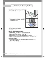 Предварительный просмотр 16 страницы Samsung WD-B1255(V/S/C/R) Owners Informations