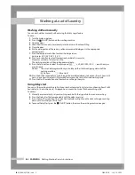 Preview for 14 page of Samsung WD-B1265C Owner'S Instructions Manual