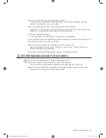 Preview for 11 page of Samsung WD0754W8E User Manual