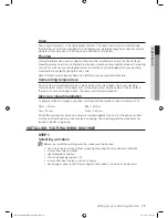 Preview for 15 page of Samsung WD0754W8E User Manual