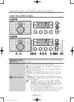 Preview for 22 page of Samsung WD0802W8 series User Manual