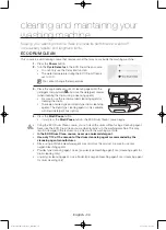 Preview for 34 page of Samsung WD0802W8 series User Manual