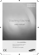 Samsung WD0802W8E User Manual preview