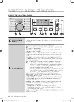 Preview for 22 page of Samsung WD0854W8N User Manual