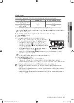 Preview for 27 page of Samsung WD0854W8N User Manual