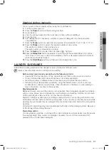 Preview for 31 page of Samsung WD0854W8N User Manual