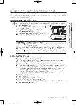 Preview for 21 page of Samsung WD0894W8 Series User Manual