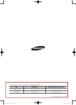 Предварительный просмотр 88 страницы Samsung WD0894W8 Series User Manual