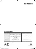 Preview for 72 page of Samsung WD10N6 Series User Manual