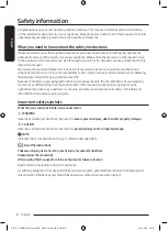 Предварительный просмотр 4 страницы Samsung WD10T Series User Manual