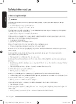 Предварительный просмотр 10 страницы Samsung WD10T Series User Manual