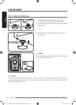 Предварительный просмотр 22 страницы Samsung WD10T Series User Manual