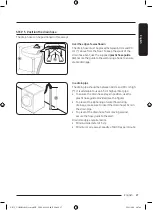 Предварительный просмотр 27 страницы Samsung WD10T Series User Manual