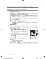 Preview for 34 page of Samsung WD1102XVM User Manual