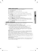 Preview for 31 page of Samsung WD1142XVM User Manual