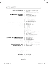 Preview for 2 page of Samsung WD1162XVM User Manual