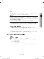 Preview for 15 page of Samsung WD1162XVM User Manual